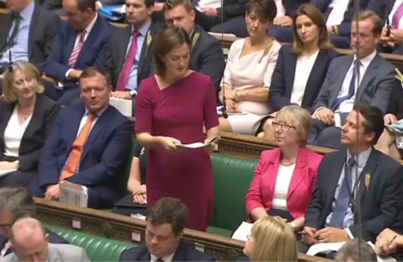 Lucy Allan at PMQs