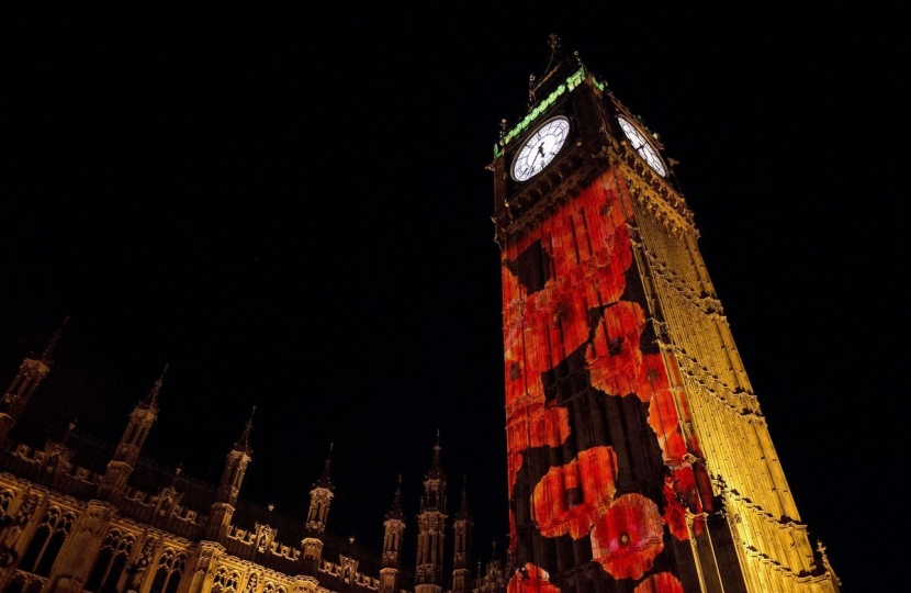 Big Ben to ring for Remembrance Sunday