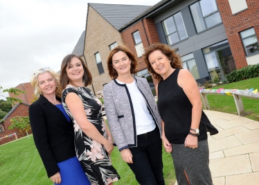 Lucy Allan MP at Sanctuary Supported Living 