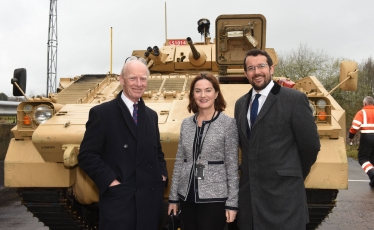 Lucy Allan MP at BAE Systems