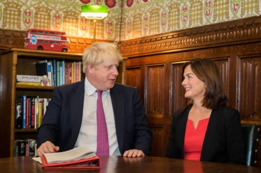 Lucy Allan MP & Boris Johnson MP 