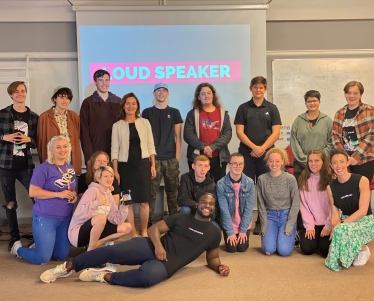 Lucy gives her top tips for public speaking on NCS visit